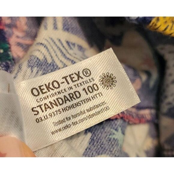 Hanna Andersson Holiday Trees Pajama Pants Womens Size XL Multicolor - Picture 5 of 7